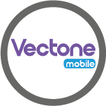 Logo for Vectone Mobile, one of the Mobile Top-Up Networks for Mobile Top-Up & International Calling Card Solutions avaiable from 3R